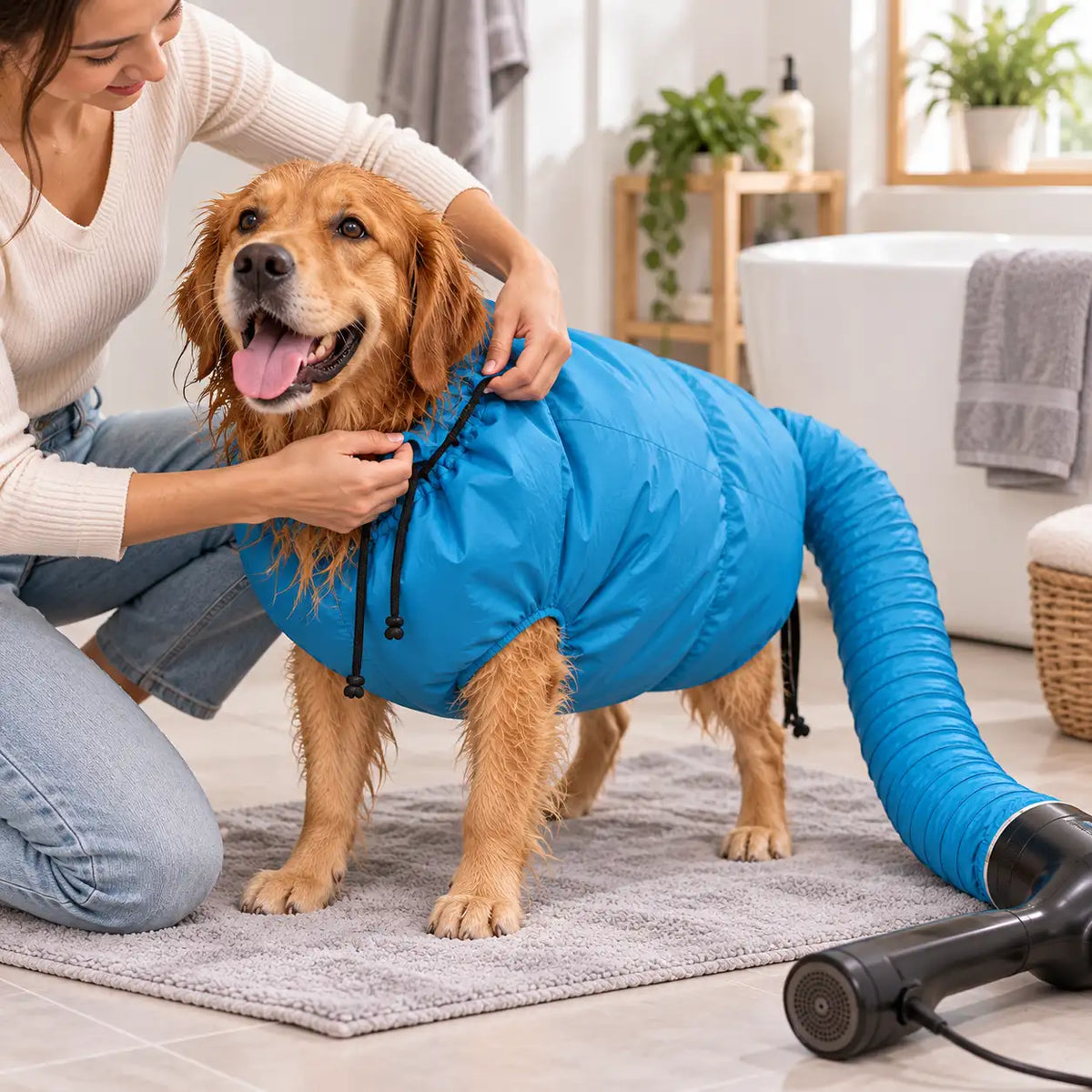 Bolsa de Secado Rápido para Mascotas