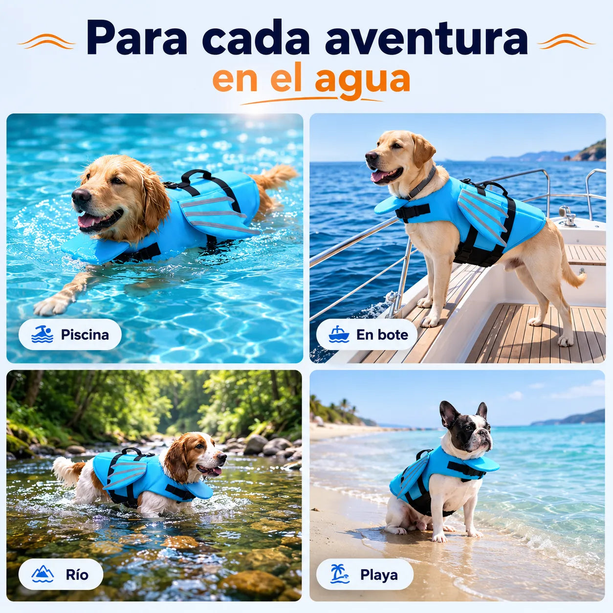 Gilet di Salvataggio per Cani